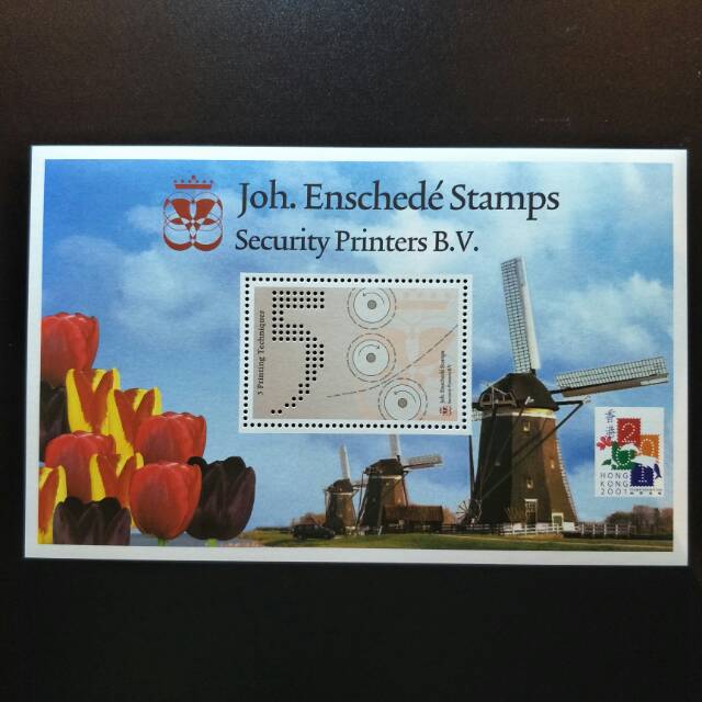 

Souvenir Sheet Perangko Joh Enschede Belanda - 2001 - Prangko Koleksi