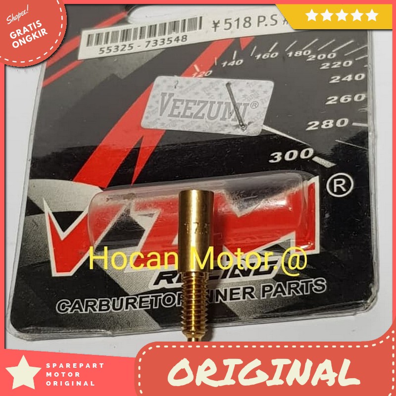 Pilot Jet Zet Ukuran Size 17 5 Suzuki Satria Fu Suzuki Smash Suzuki Shogun 125 Sky Drive Original