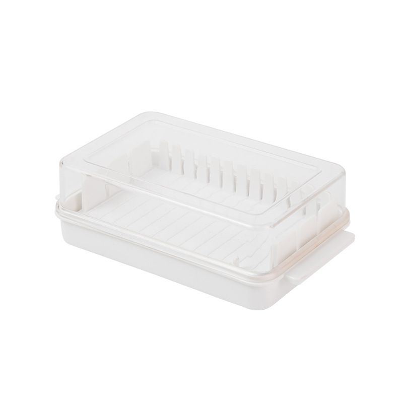 (BOW) Alat Pemotong Mentega / Kotak Penyimpanan Keju Anti Debu Butter Storage Box 13A07