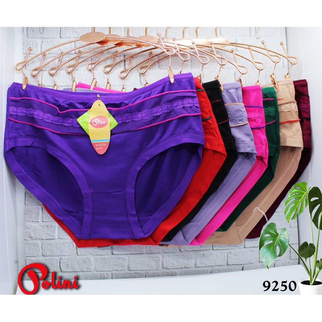 VS - Celana Dalam Wanita Polini Cd Undies Cewek Perempuan Kualitas Premium 126 / 123