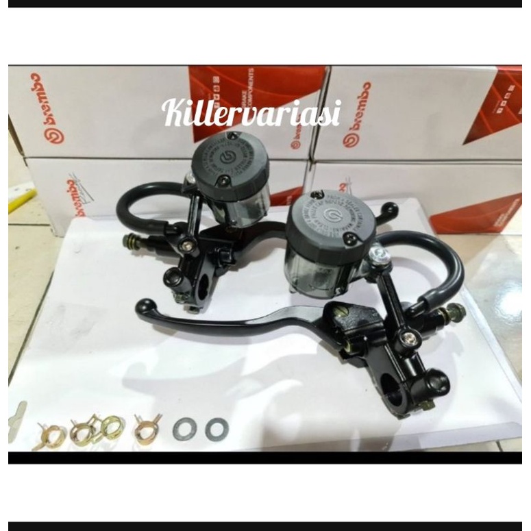 MASTER REM PCX NMAX SET KIRI KANAN 1 PAKET HARGA SAHABAT BARANG SESUAI FOTO