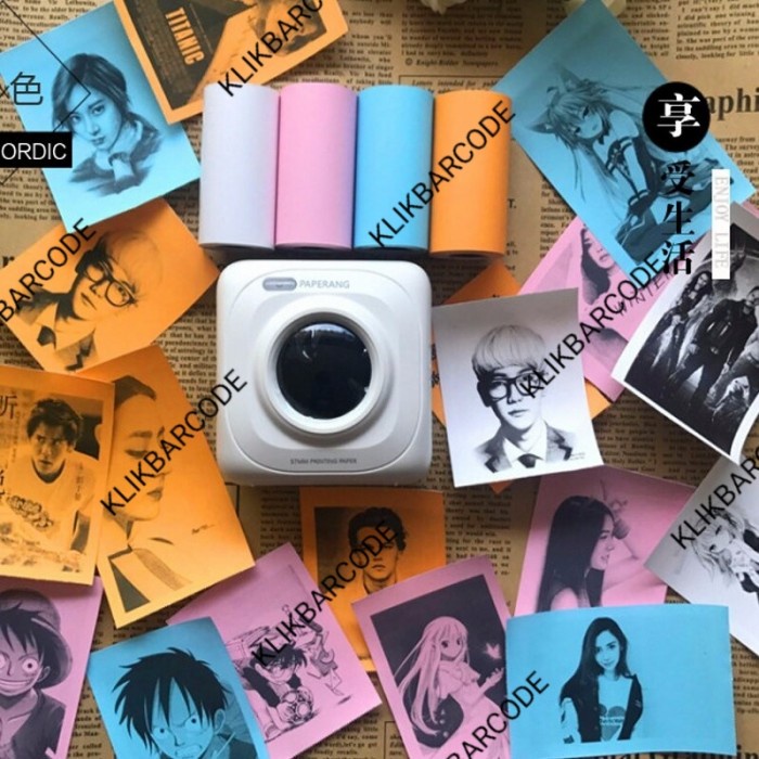 

STICKER TEMPEL COLOUR PAPER PRINTER PAPERANG - PARIPAGE- PRINTER 58MM - Putih