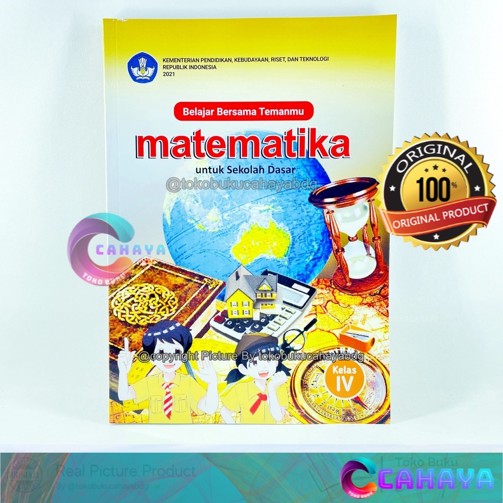 Jual BUKU Belajar Bersama Temanmu : Matematika SD Kelas 4 Volume 1 ...