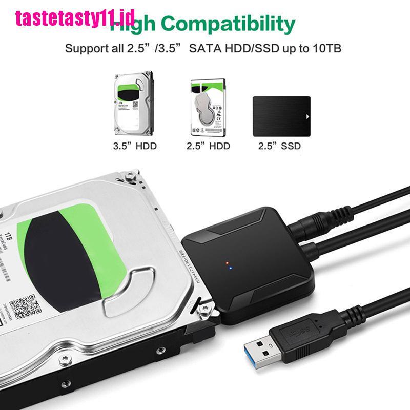 Kabel adapter converter USB 3.0 to sata Untuk hard drive 3.0