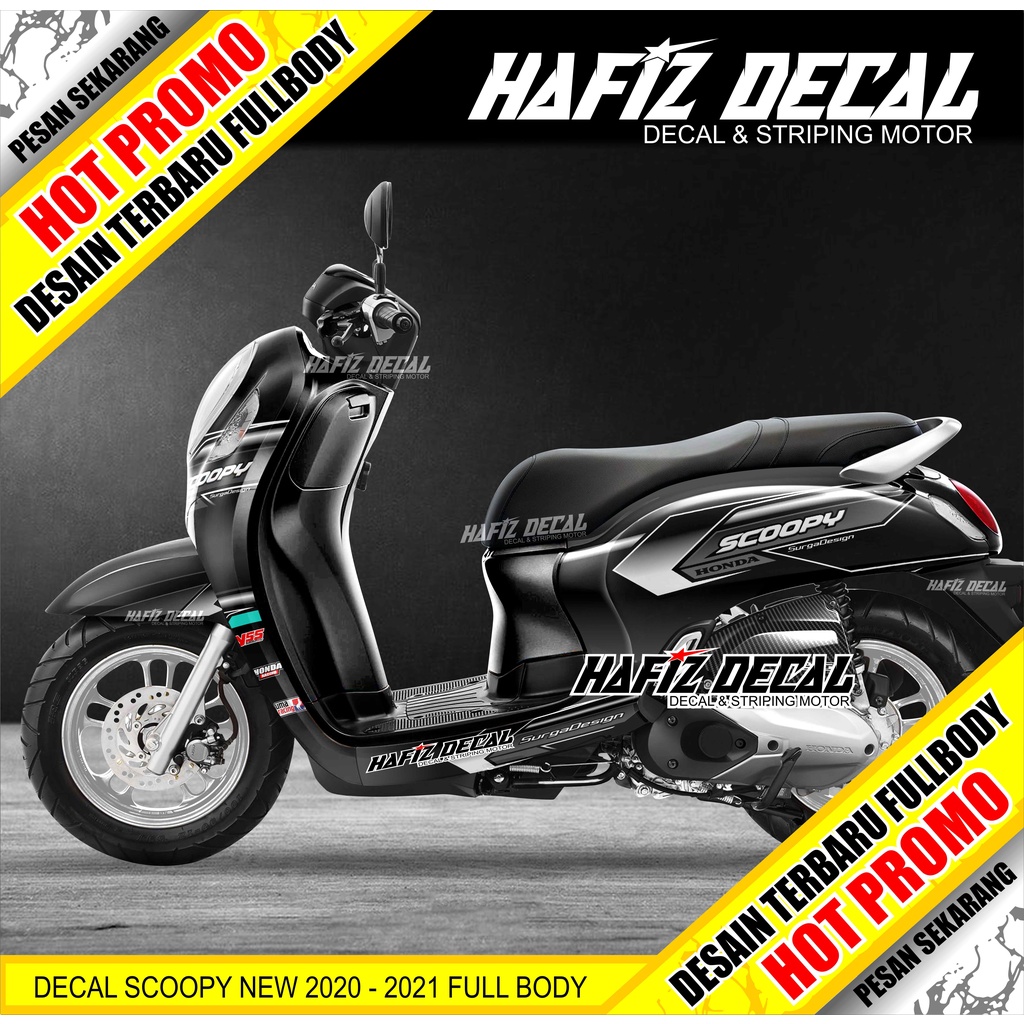STICKER SCOOPY FULL BODY, DECAL SCOOPY, DECAL SCOOPY 2021, DECAL SCOOPY FULL BODY, STICKER SCOOPY