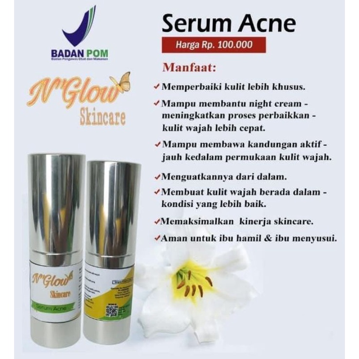 SERUM N'GLOW  SKINCARE BPOM