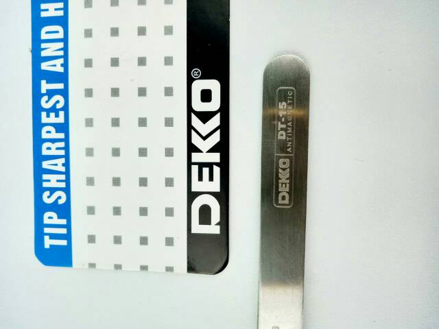 Pinset Jepitan komponen merk Dekko DT 15