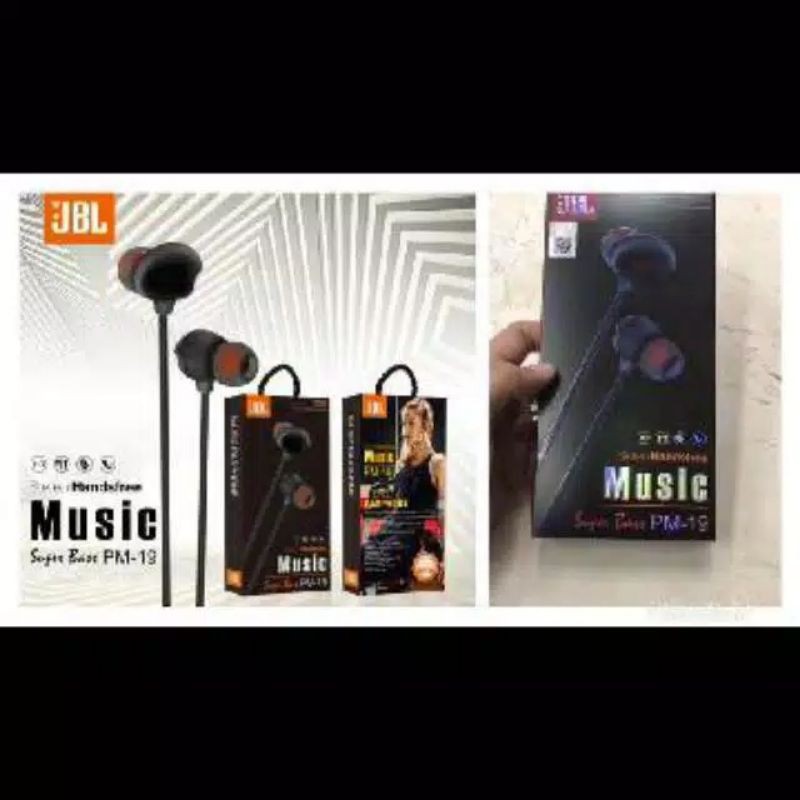 Handsfree handset earphone JBL super bass headset Jbl super bass