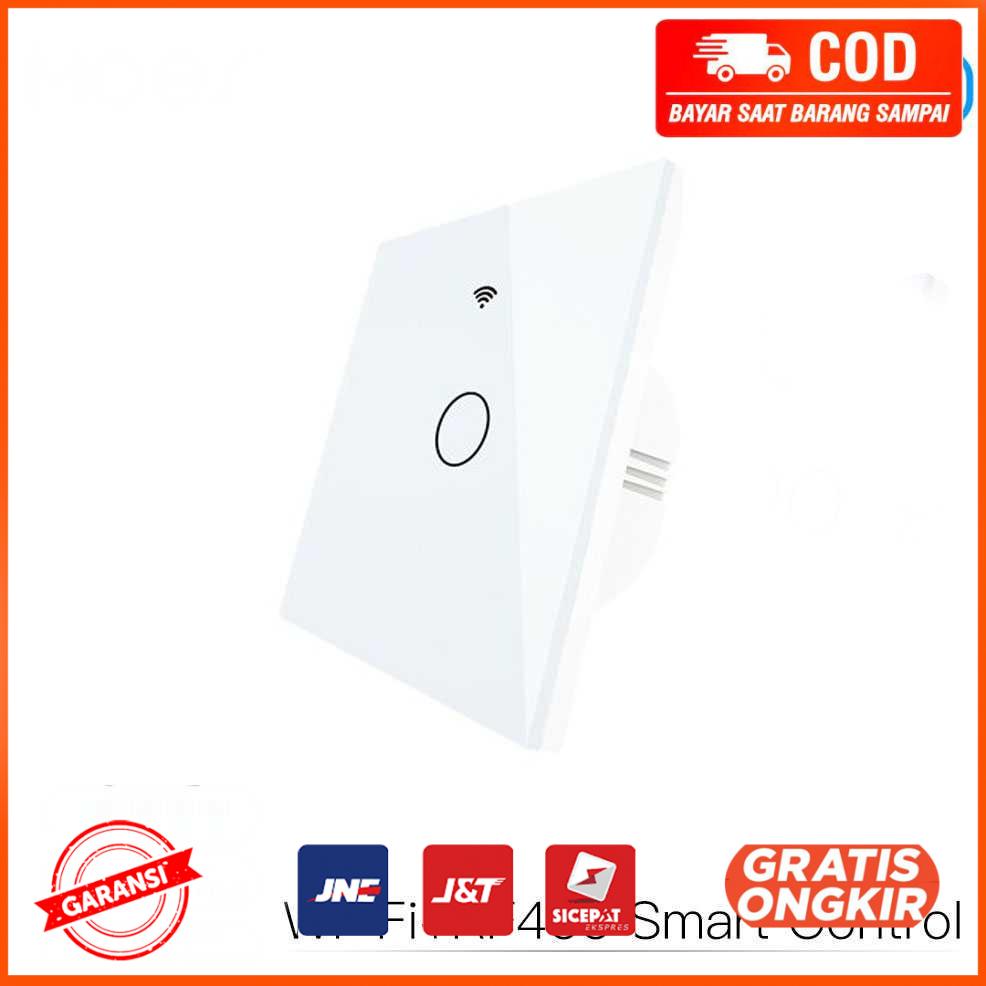 Saklar Lampu Wireless WIFI RF 433 Mhz Smart Home 1 switch