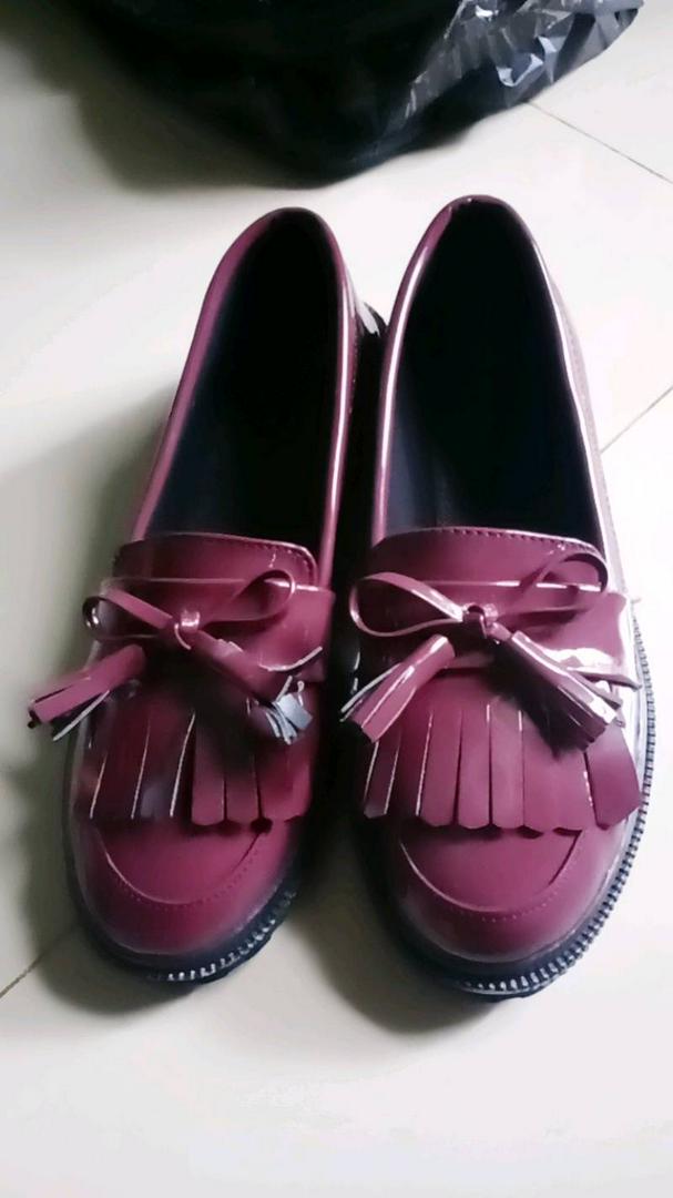 Sepatu Oxford Wanita - Sepatu Docmart Bts Terlaris - Bisa Bayar Di Tempat(cod)