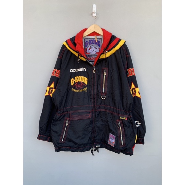 Jaket Ski Goldwin G-Kong Full Patch Embroidery Japanese Brand