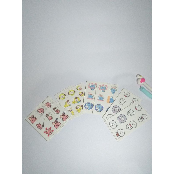 

Stiker BT21/6 pcs