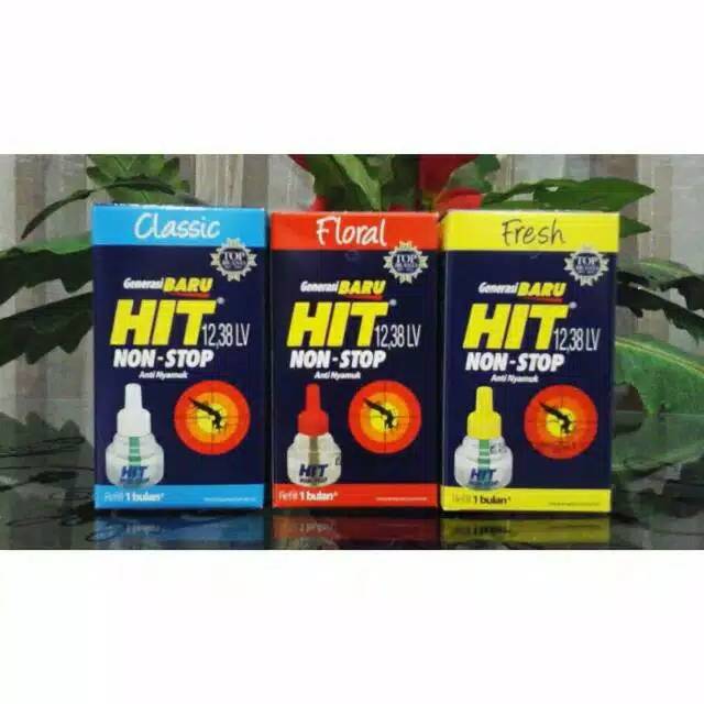 Hit nonstop refill 33ml / obat nyamuk refill