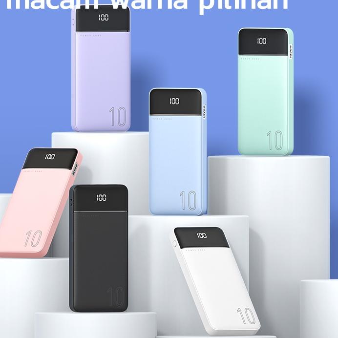 Powerbank 20000 mah Fast Charging Dual USB LED 10000 mAh Power Bank Murah Lucu Mini Ori Xiaomi BASIK