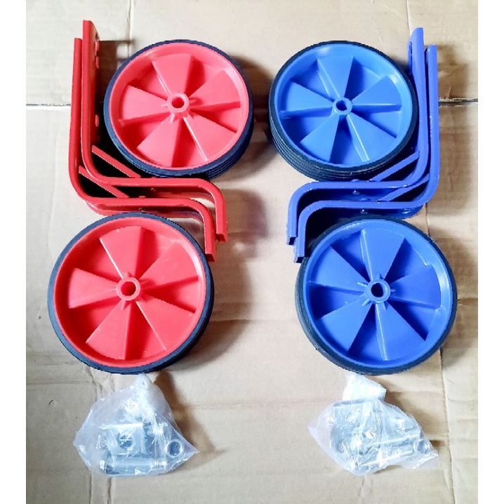 roda samping / traning wheel / alat bantu sepeda anak ukuran 12 -16" merk Exotik harga 1 set