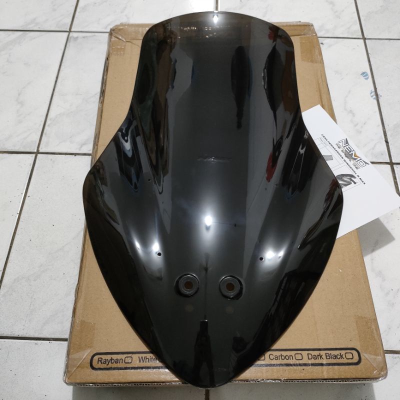 Windshield Tameng Nmax 2014-2019 Panjang Smoke Nemo