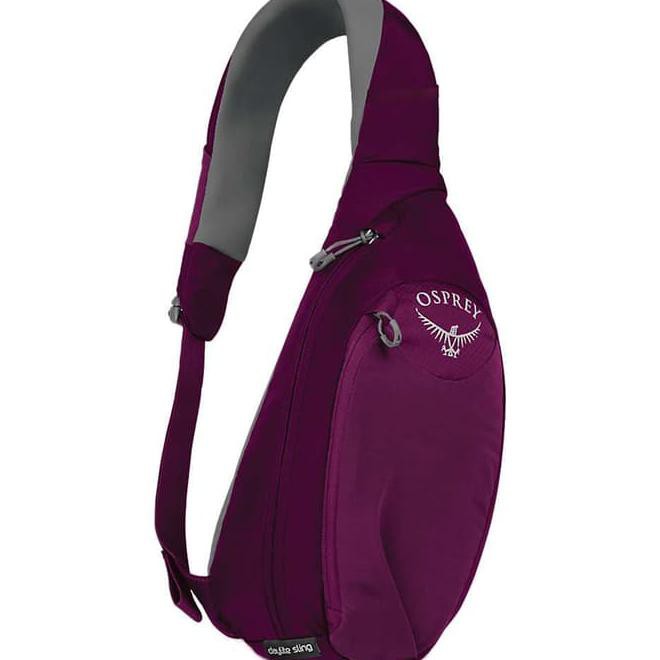 4P11 OSPREY DAYLITE SLING ORIGINAL // SLING BAG OSPREY KAPASITAS 6L - EGGPLANT PURPLE QEMP