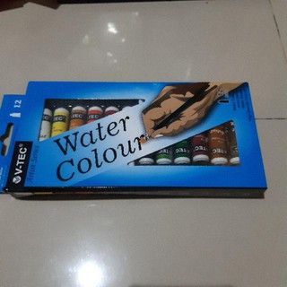  Cat  air V  tec  12  warna  Water Colours Color Shopee Indonesia