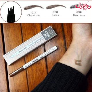 4 Warna Microblading Alis  Tato  Pena Pensil  Alis  Alis  Mata 