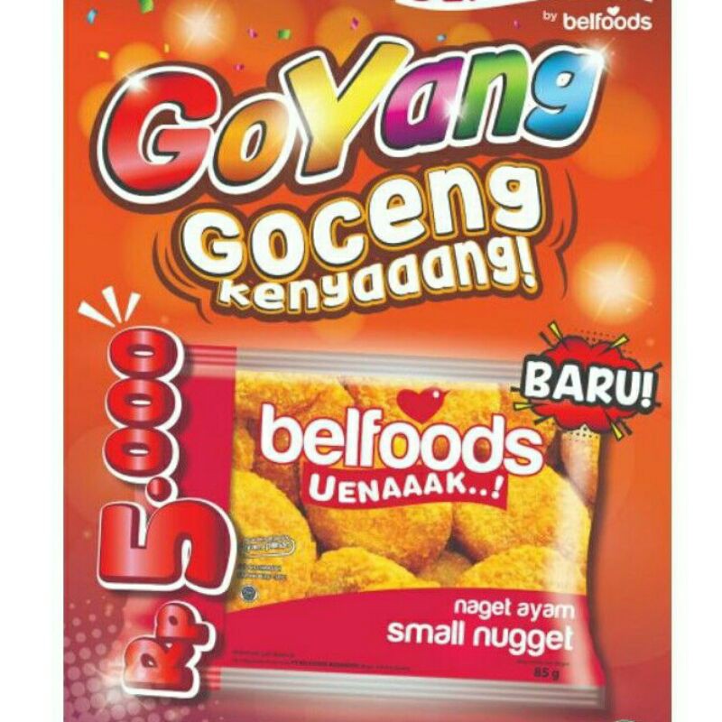 

belfoods uenaaaak nuget ayam 85gr