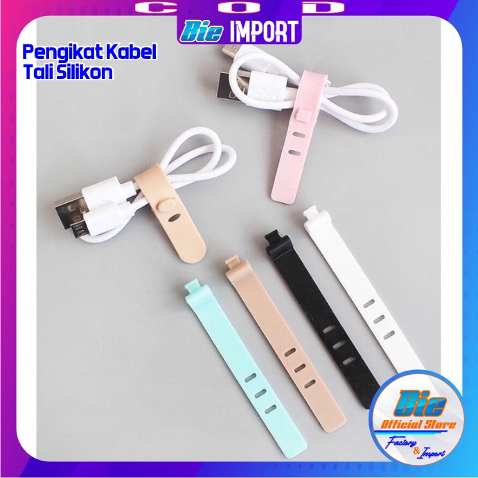 Pengikat Kabel Tali Silikon Premium Impor Best Seller