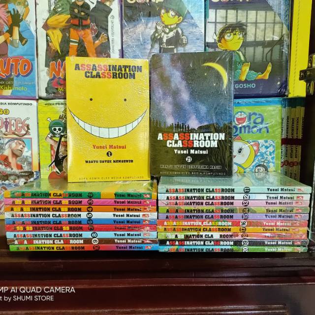 Komik Assassination Classroom Vol 1 - 21 SET TAMAT SEGEL