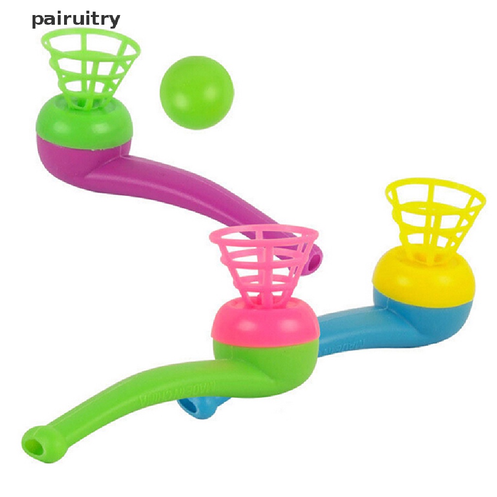 Prt 3Pcs Mainan Pipa Tiup Bola Melayang Ajaib Untuk Hadiah Anak PRT