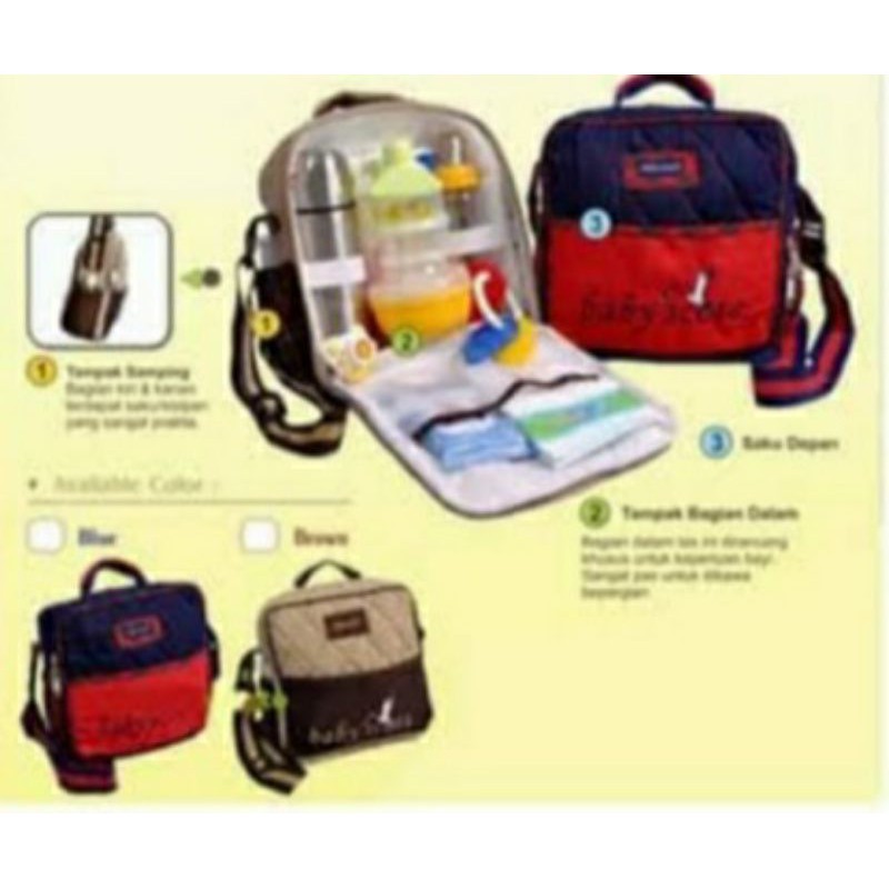 BABY SCOTS MINI/TAS TAS BABY SCOTS MINI/TAS SUSU BAYI/TAS BAYI KECIL