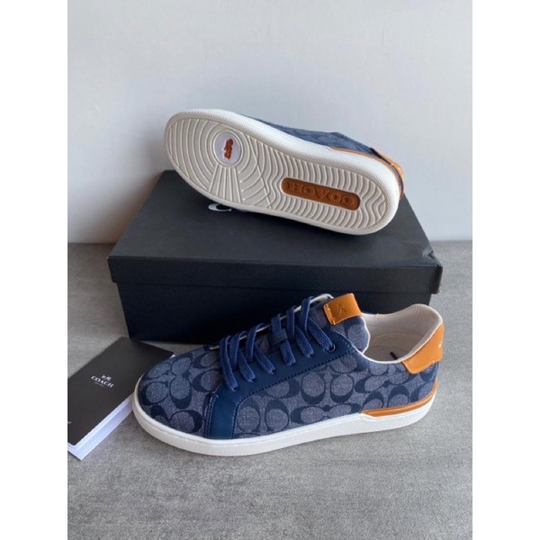 COACH Shoes Sneakers Chambray Blue Navy