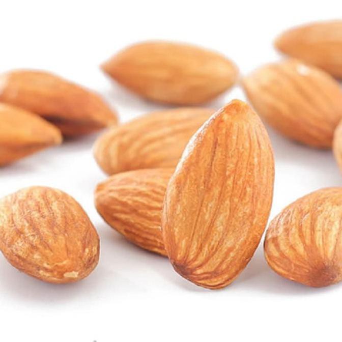 

Almond Roasted / Kacang Almond Almon Panggang Kupas Original USA - Natural 500gr