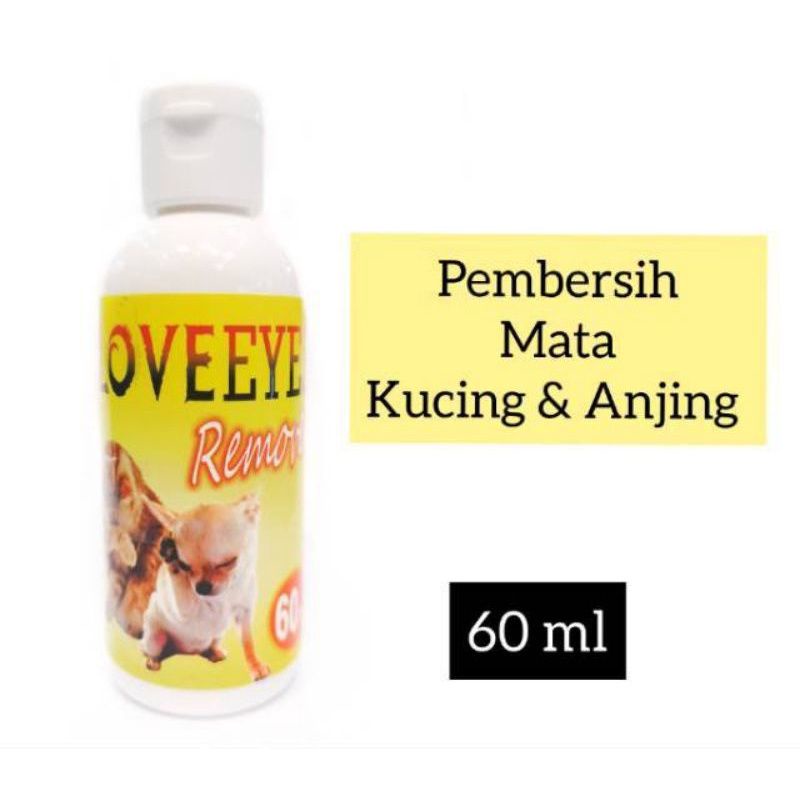 Obat Pembersih Mata Hewan Kucing Anjing Love Eye Remover