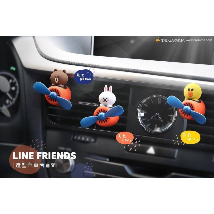 Garmma LINE FRIENDS Car Fragrance Air Freshener