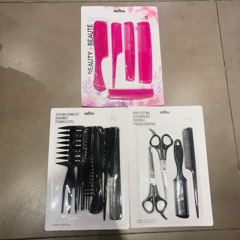 MINISO Styling Comb Set / Hair cutting miniso / set sisir miniso / sisir lengkap miniso
