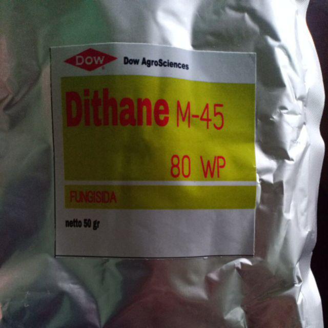 Dithane M-45 80wp Repack 50 Gr - Fungisida Pembasmi Jamur Tanaman