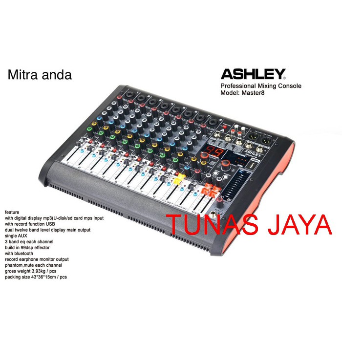 Mixer ashley master 8