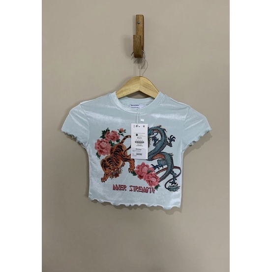 Berskha dragon crop top