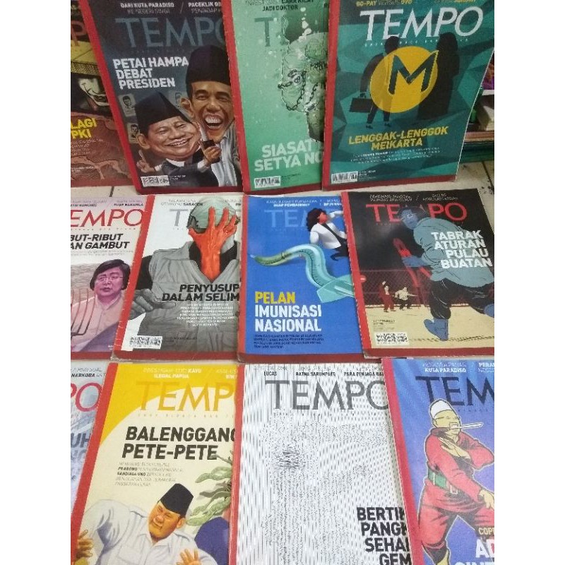 OBRAL MAJALAH TEMPO BEKAS