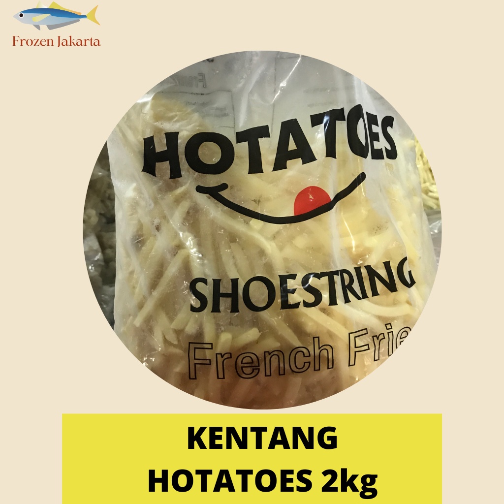

KENTANG GORENG HOTATOES STRAIGHT CUT 10 mm 2KG FROZEN JAKARTA CABANG TANGERANG