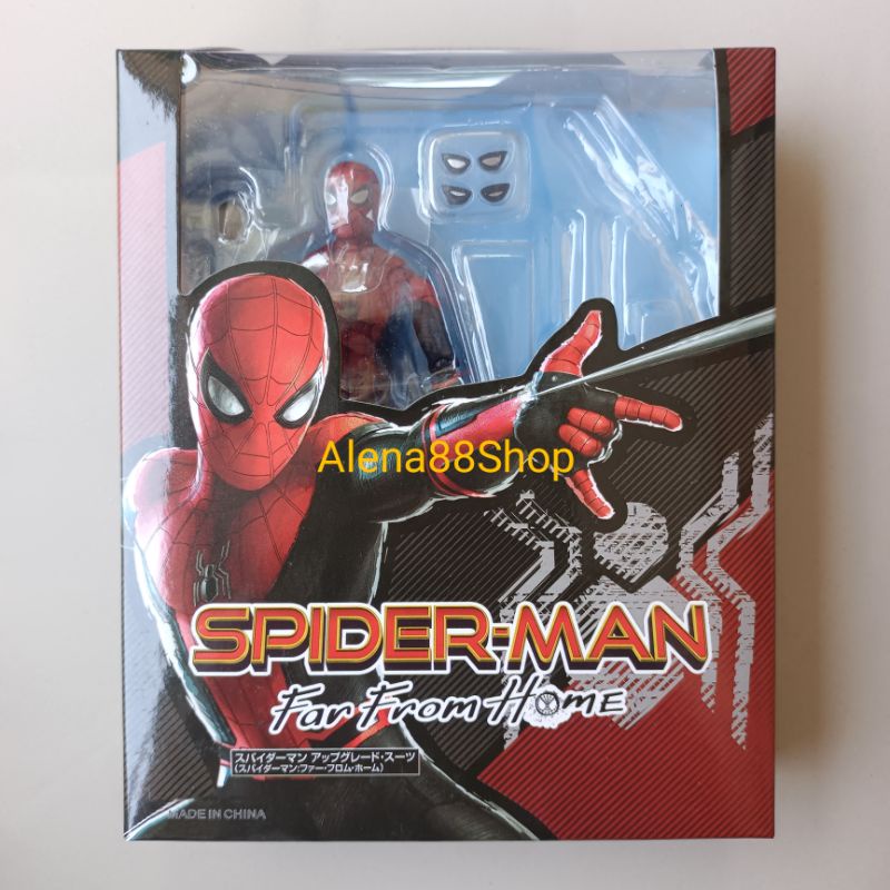 shf spiderman far from home upgrade suit new misb