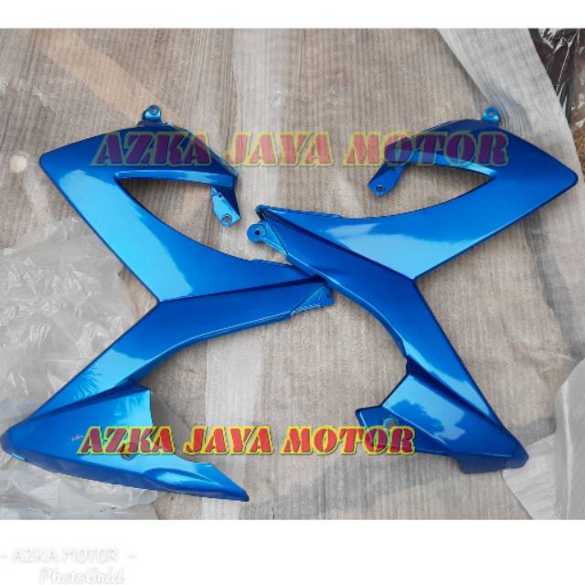 Sayap Satria fu facelift biru / body sayap Suzuki Satria F 150 2013 - 2014 - 2014 Warna biru