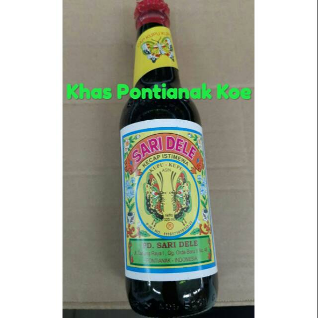 

Kecap Asin Sari Dele Kupu-kupu 320ml & 600ml