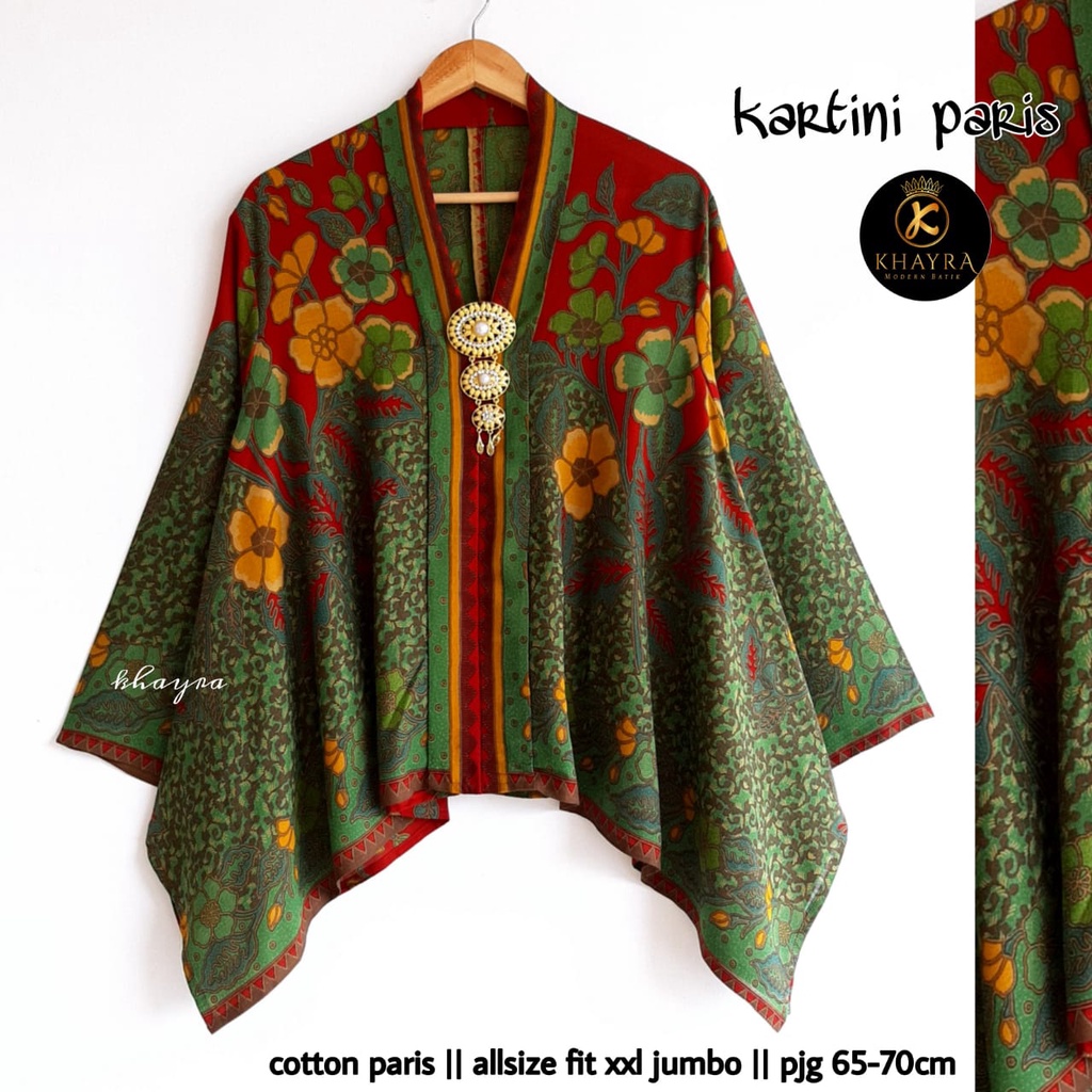 Blus kartini paris ori batik solo atasam trendy blus wanita