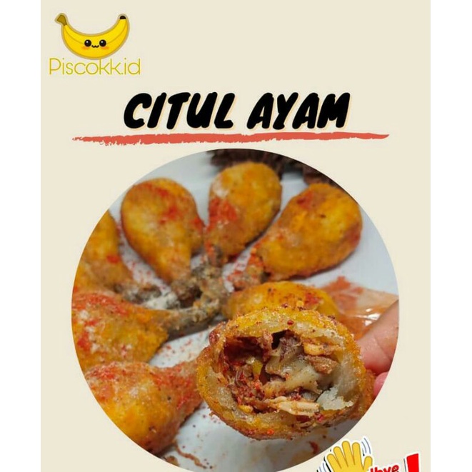 

Citul ayam dan pangsit tulang
