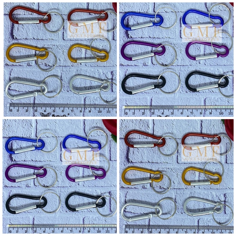 Karabiner Gantungan Cantelan Kunci Carabiner Cantolan Pengait Multi Fungsi