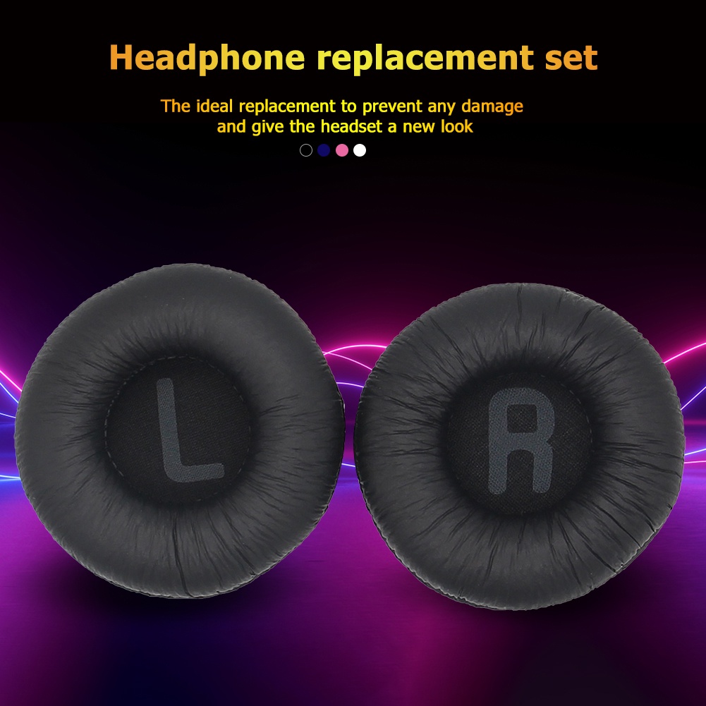 2pcs Cover Headphone Sarung Pelindung Headphone 70mm Earcup Headphone Busa Earpad Earcup Headset