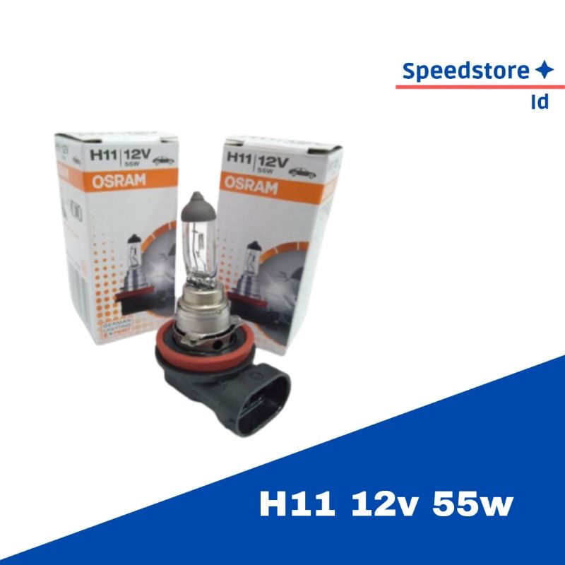 lampu original osram h11 12v 55w