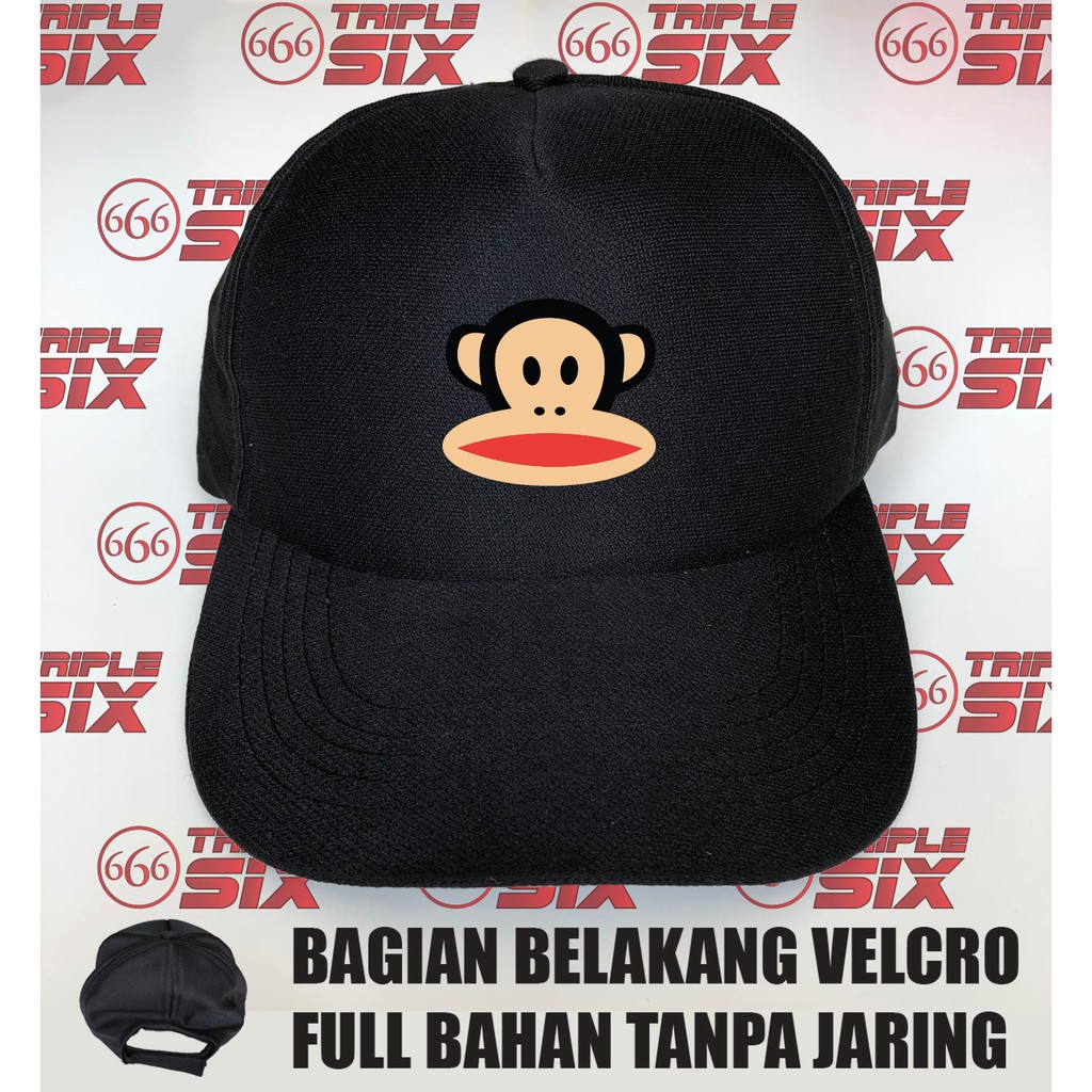 topi full kain paul frank