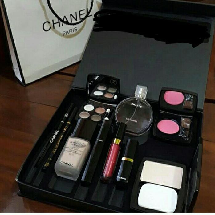 Promo Chanel Box Make Up (Set Lengkap)