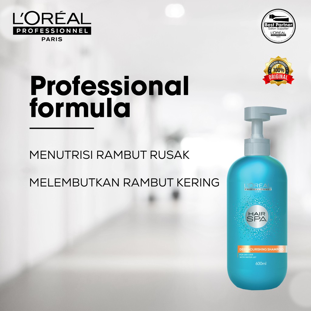 Loreal Prof Hair Spa Shampo 600ml