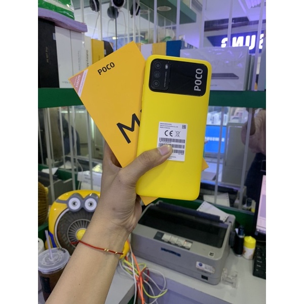 Poco M3 Ram 6 internal 128gb Bekas Pakai Fullset Original